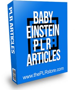 Baby Einstein PLR Articles