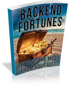 Backend Fortunes PLR Ebook