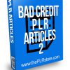Bad Credit PLR Articles 2