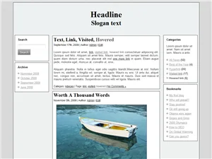 6 Wordpress Theme PLR Templates