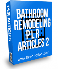 Bathroom Remodeling PLR Articles 2