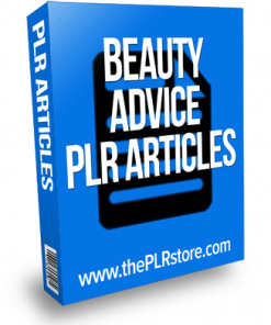 beauty advice plr articles