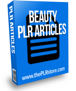 beauty plr articles