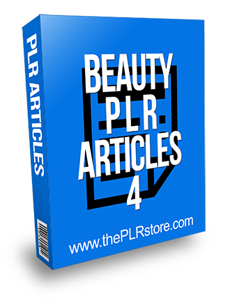 Beauty PLR Articles 4