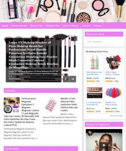 Beauty PLR Website Amazon Store with Private Label Rights