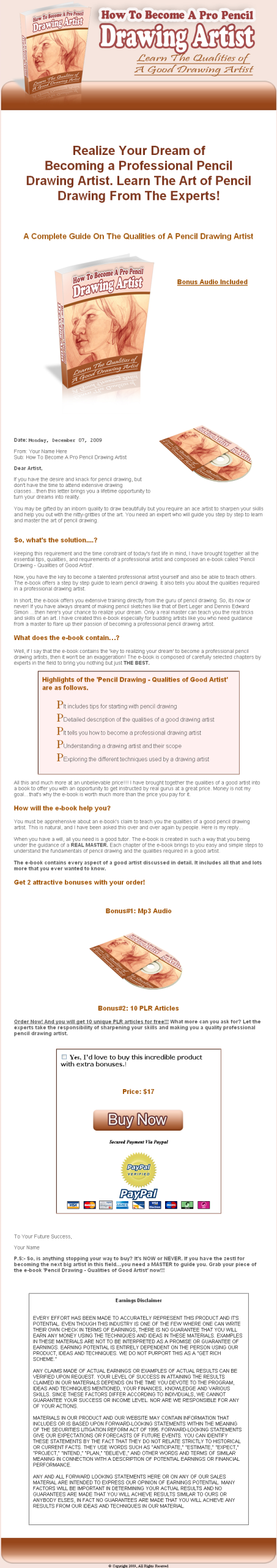 Become a Pro Drawing Artist MRR eBook - Image 2