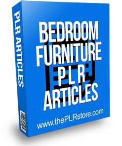 Bedroom Furniture PLR Articles