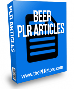 beer plr articles