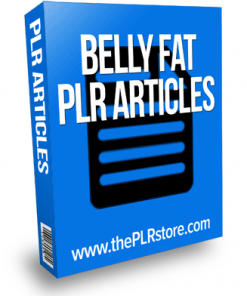 belly fat plr articles