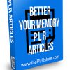 Better Your Memory PLR Articles