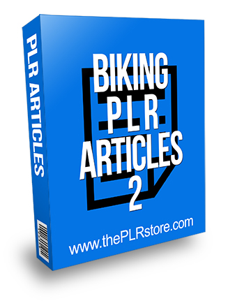 Biking PLR Articles 2