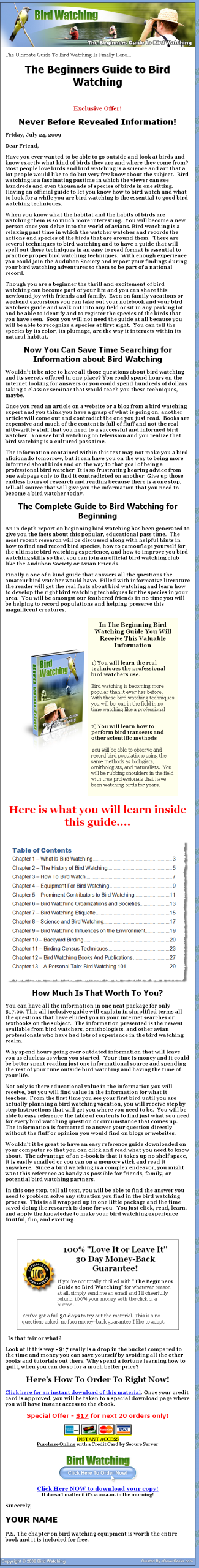Bird Watching MRR eBook - Image 2