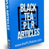 Black Tea PLR Articles
