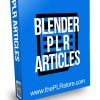 Blender PLR Articles