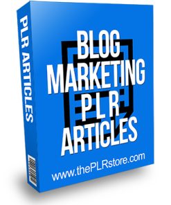 Blog Marketing PLR Articles