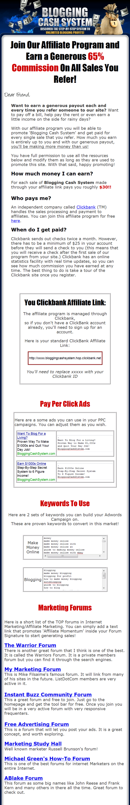 Blogging Cash System PLR Videos - Image 5