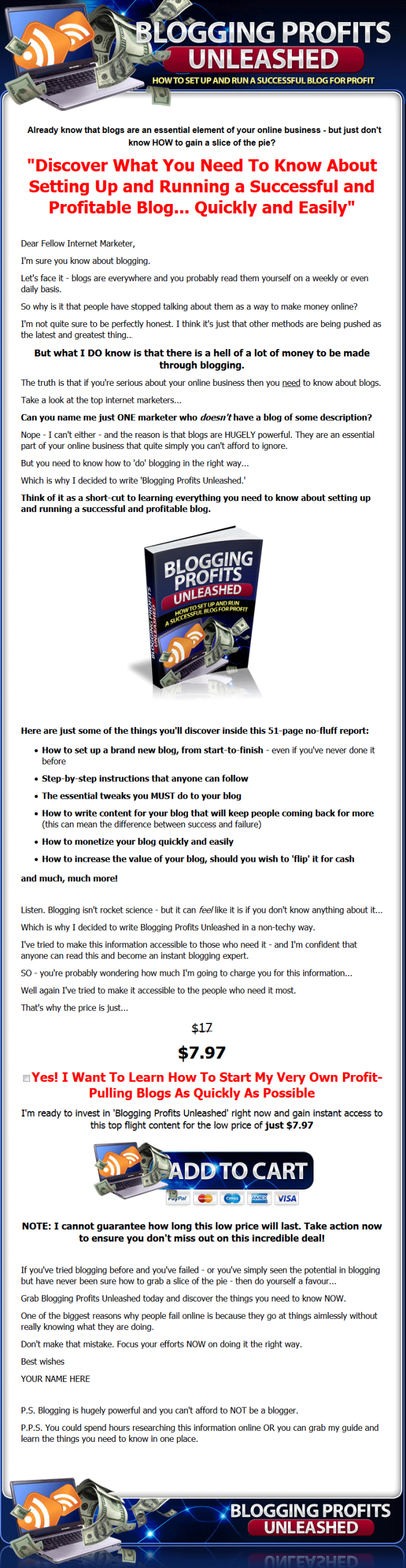 Blogging Profits Unleashed MRR Ebook - Image 2