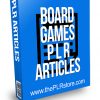 Board Games PLR Articles