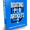 Boating PLR Articles 2
