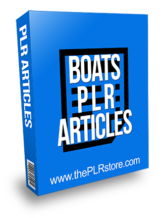 Boats PLR Articles