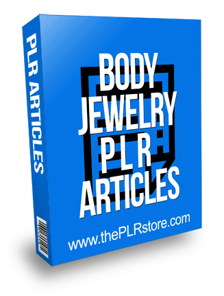Body Jewelry PLR Articles