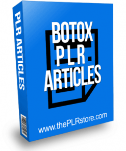 Botox PLR Articles