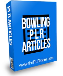Bowling PLR Articles