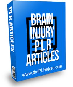 Brain Injury PLR Articles
