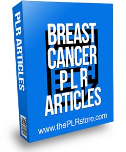 Breast Cancer PLR Articles
