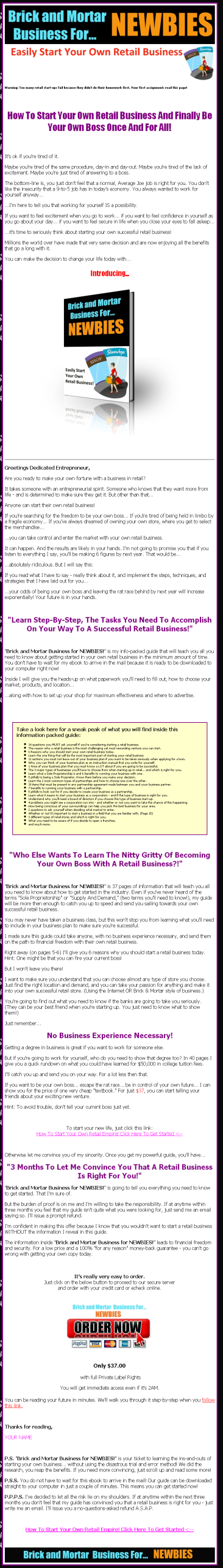 Brick and Mortar Business PLR eBook - Image 2