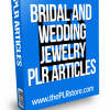 bridal and wedding jewelry plr articles