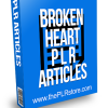 Broken Heart PLR Articles