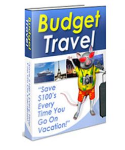 Budget Travel PLR Ebook