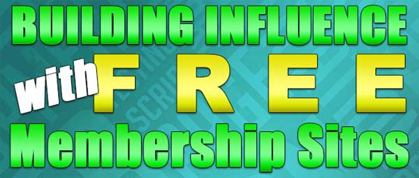 Building Influence With Free Membership Sites PLR Ebook