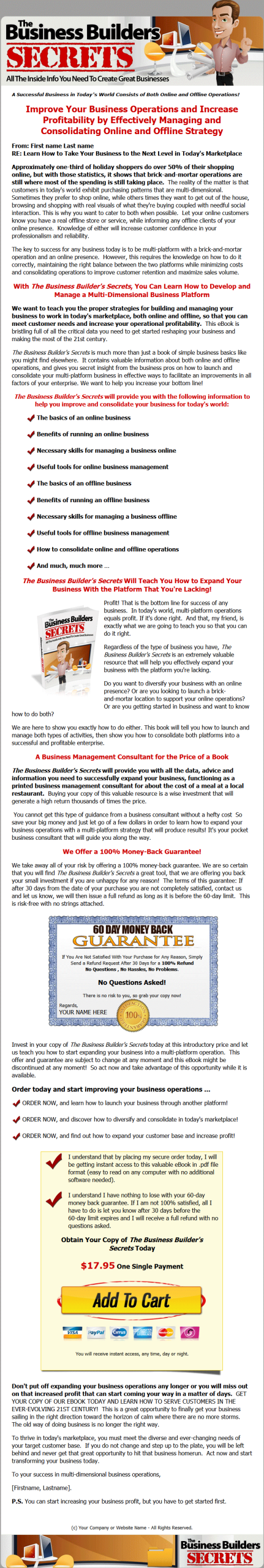 Business Builders Secrets MRR Ebook - Image 2