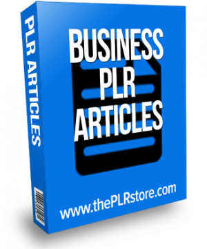 Business PLR Articles