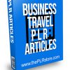 Business Travel PLR Articles