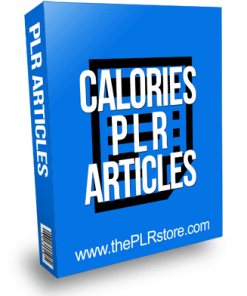 Calories PLR Articles