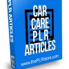 Car Care PLR Articles