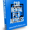 Car Rental PLR Articles