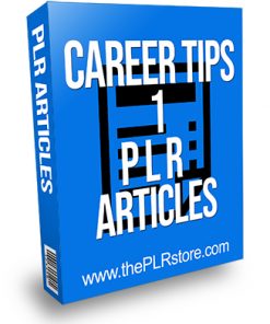 Career Tips 1 PLR Articles