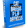 Cat Breeds PLR Articles