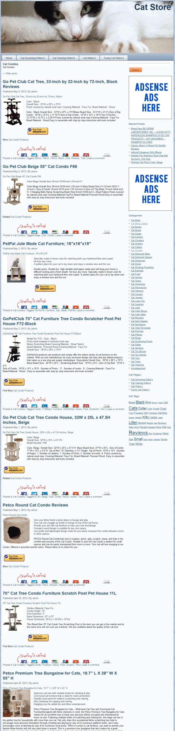 Cat PLR Amazon Store Website with Private Label Rights - Image 3