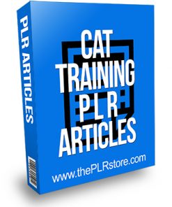 Cat Training PLR Articles