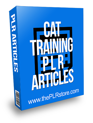 Cat Training PLR Articles