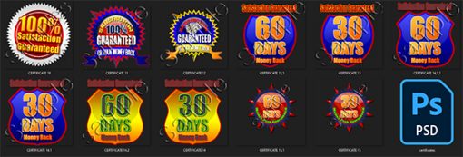 Certificates Badges Package PLR