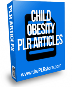 child obesity plr articles