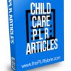 Child Care PLR Articles