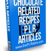 Chocolate Related Recipes PLR Articles