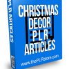 Christmas Decor PLR Articles